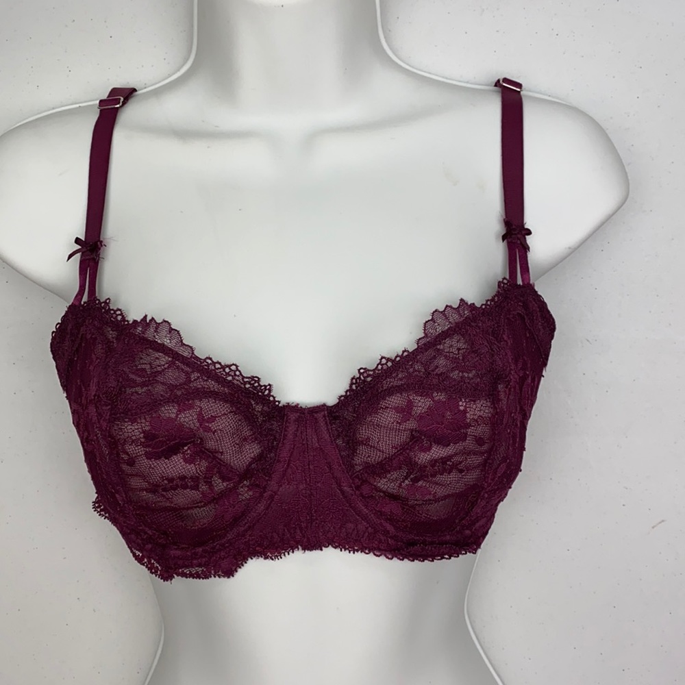NWOT VS MAROON Dream Angel, 32DDD. *P1035(2)